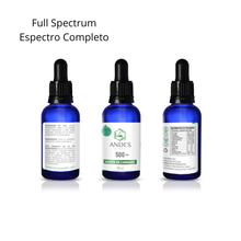 Cargar imagen en el visor de la galería, Andes Austral Aceite FULLSPECTRUM 500mg - 30 ml
