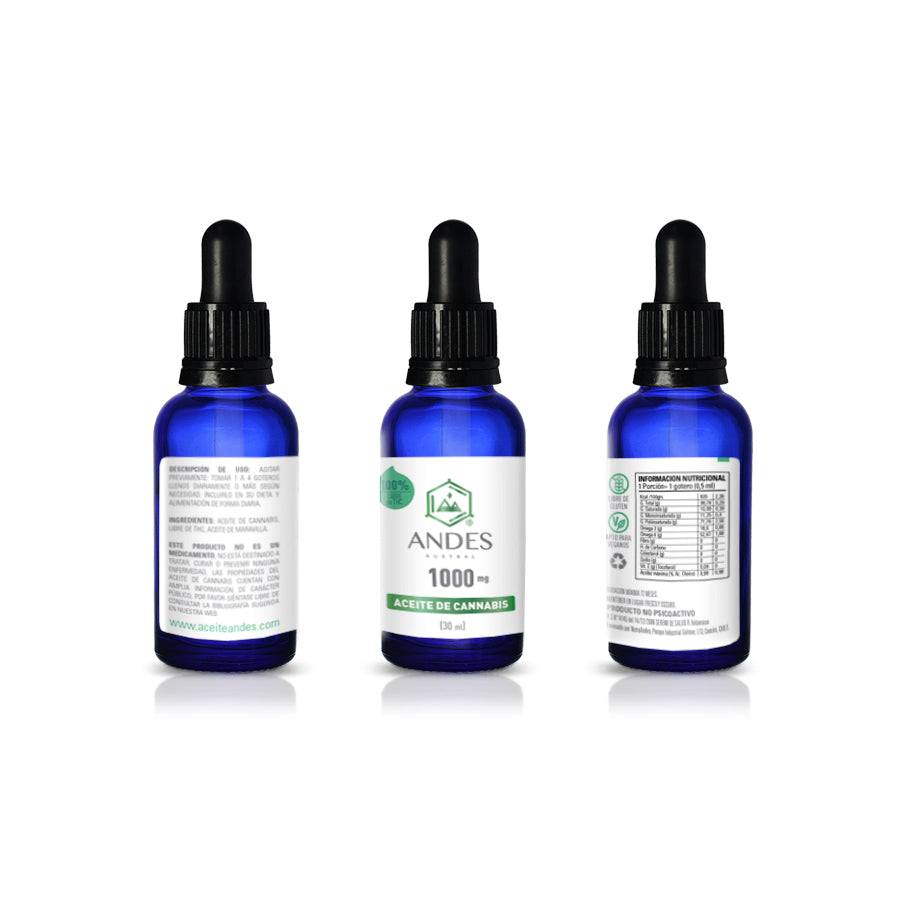 Andes Austral Aceite 1000mg - 30 ml